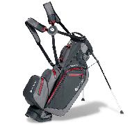 MOTOCADDY 2026 HYDROFLEX GOLF STAND CART BAG - CHARCOAL / RED
