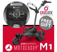 MOTOCADDY 2026 M1 ELECTRIC GOLF TROLLEY +STANDARD LITHIUM BATTERY & CHARGER