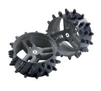 Motocaddy Mens White Hedgehog Winter Golf Wheels, One Size | Online Golf