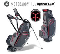 MOTOCADDY 2026 HYDROFLEX GOLF STAND CART BAG - CHARCOAL / RED