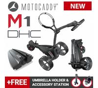 Motocaddy M1 DHC Electric Golf Trolley Ultra Lithium - NEW 2026