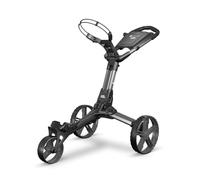 Motocaddy QB2 Cube Compact Folding Push Golf Trolley Charcoal/Graphite | Compact Golf Trolley
