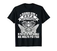 Motociclista Idea Regalo Per Papà Divertente Motociclismo T-Shirt