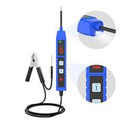 MOTOCOCHE Power Circuit Probe Tester 9V-30V DC，Automotive Electrical Tester with Voltage Continuity Polarity Temperature Test, 1.1m Cable Overload Protection for Car Truck Motorcycle