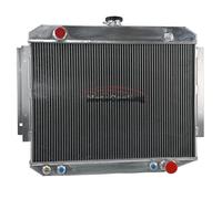 MotoCooling Aluminum Radiator for 1971-1979 Dodge B100 B200 B300 D100 D150 D200 D300 D400 D450 W100 W150 W200 W300 Pickup V8 5.2L 5.9L, 3 Row Radiators 1972 1973 1974 1975 1976 1977 1978