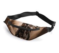 Motocross Belt Bag, Multifunctional Sports Waist Pouch with Adjustable Strap, Lightweight Casual Waist Pack for Travel Running Cycling Daily Outdoor Activities