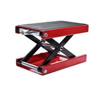 Motocross Bike Lift, 1100 lb Adjustable Hydraulic Motorcycle Jack, High-Strength Effort-Saving Design with Wheels