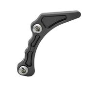 Motocross CNC Aluminium Case Saver Engine Protector Guard Chain Sprocket Cover For KX 450F KX450F 2006-2015 MENSUNUBNM(Black)