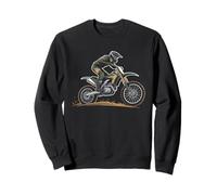 Motocross Dirt Bike Racing Camo Camouflage Men Boys Sweatshirt