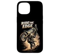 Motocross Dirt Bike Racing Camo Camouflage Peace Sign Case for iPhone 15