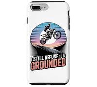 Motocross Dirt Bike Refuse To Be Grounded Motocross Jumping Case for iPhone 7 Plus/8 Plus