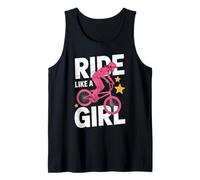 Motocross Dirt Bike Ride Like A Girl Supercross MX Tank Top