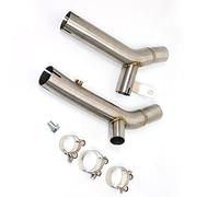 Motocross Exhaust Middle Link Racing Pipe Tube Pit Bike Escape Moto For GSX1300R Hayabusa 2008-2020
