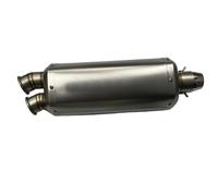 Motocross Exhaust Pipe Universal 51mm Motorcycle Exhaust Muffler Dual for Escape Right Side with DB Killer for G310R R1200GS Z1000 Z900(A)