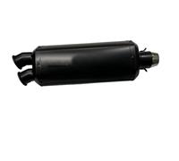 Motocross Exhaust Pipe Universal 51mm Motorcycle Exhaust Muffler Dual for Escape Right Side with DB Killer for G310R R1200GS Z1000 Z900(B)