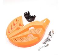 Motocross Front Brake Prottor Constructed from Plastic for TC TE FC FE and FS 2015-2025 Off-Road Riding Conditions (Orange)
