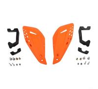 Motocross Hand Guards Off-Road Brush Bar for Enduro Supermoto - Plastic Wind Deflector 22mm 28mm(orange)