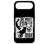 Motocross humor Oh What Fun It Is to Ride Dirt Biker Case for iPhone Air