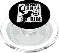 Motocross humor Oh What Fun It Is to Ride Dirt Biker PopSockets PopGrip for MagSafe