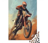 Motocross Jigsaw Puzzles for Adults 1000 Piece for Adults Educational Game 1000 Pieces Christmas Puzzles for Adults Jigsaw Puzzle Great Gift For All Ages 1000pcs (75x50cm)