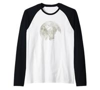 Motocross Moon Jump Raglan Baseball Tee
