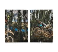 Motocross Motorcycle Vehicle Travel Passport Wallet Credit Card Holder Cover Case Protector