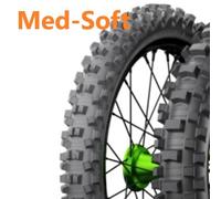 Michelin Moto Starcross 6 Medium Soft 57m Tt Nhs Off-road Rear Tire Black 90 / 100 / R21