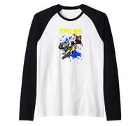Motocross Pastrana-199-Travis Raglan Baseball Tee
