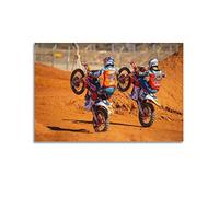 Motocross Poster Ktm Dirt Bike Art Poster Decorative Painting Canvas Wall Posters And Art Picture Print Modern Family Bedroom Decor Posters 24x36inch(60x90cm)