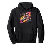 Motocross Rider Bike Racing Design Gifts Pullover Hoodie