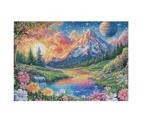 Motocross Rider Wave Beach Adventure Wild 300 Piece Jigsaw Puzzle for Adults Fun Challenging And Enjoyable Perfect Pastime for Leisure at Home 300 PCS（40x28cm）