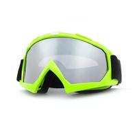 Motocross riding goggles mountain bike outdoor sports riding sunglasses(G-SILVERY)