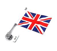 Motocycle Aluminum Rear Side Mount Luggage Rack Antenna Vertical Flag Pole for GL1800 Goldwing All Years (United Kingdom)