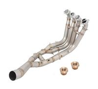 Motocycle Exhaust Front Link Pipe Modify For BMW For S1000RR For S1000R 2019-2022 Moto Escape Tube Connecting 60mm Muffler Exhaust Aluminium
