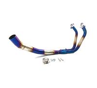 Motocycle Exhaust Muffler For Ninja250 Header Front Link Pipe For Kawasaki For NINJA400 For Ninja 400 2018 2019 2020 2021