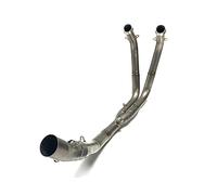 Motocycle Exhaust Muffler For Ninja250 Header Front Link Pipe For Kawasaki For NINJA400 For Ninja 400 2018 2019 2020 2021