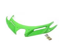 Motocycle Front Wing Fairing Winglets Mouth Shell Cover Protection Guards For Kawasaki For Ninja250 For NINJA400 18-23(Green)