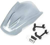 Motocycle Windshield For MT07 FZ07 MT FZ 07 2013-2017 Windscreen With Mounting Brackets Flyscreen Wind Shield Deflector Motorcycle Wind Screen(Light Smoke)