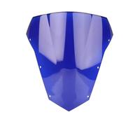 Motocycle Windshield Windscreen Wind Deflector For FZ6 S2 600 FZ-6 FZS600 For Fazer FZ 6 2003-2008 Front Wind Shield Screen Wind Deflector Windshield Windscreen(BLUE)