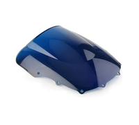 Motocycle Windshield Windscreen Wind Deflector For Kawasaki For ZZR400 For ZZR600 For ZZR 400 600 1993-2007 Wind Shield Screen Motorbike Windscreen Wind Deflectors(BLUE)