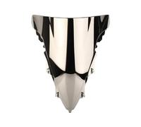 Motocycle Windshield Windscreen Wind Deflector For YZF 1000 R1 2009-2014 YZFR1 Front Wind Shield Screen Motorbike Windscreen Wind Deflectors(Silver)