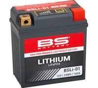 Bs Battery Bsli01 Lithium Battery Black