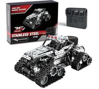Motörform 1292PCS 3D Metal RC Engineering Vehicle Kit - DIY Remote Control Tracked Construction Model with 360° Rotation, Alloy Structure & Assembly Tools for Adults and Teens (STEM Educational Toy)
