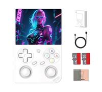 Motörform RG35XX Pro Vertical Retro Handheld Game Console - 3.5-Inch Laminated IPS Screen, Dual Joysticks, Packed with Classic Games, A Top Pick for Classic Game Lovers（White 64G＋256G）