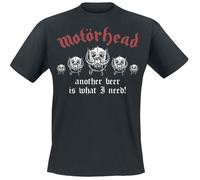Motörhead 50th Another Beer Lemmy's Lounge T-shirt black L