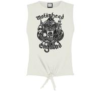 Motörhead Amplified Collection - Snaggeltooth Crest Top white L