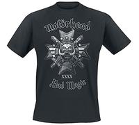 Motörhead Bad Magic Men T-Shirt Black XL, 100% Cotton, Regular