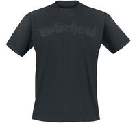 Motörhead Black On Black Logo T-Shirt black 3XL