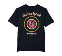 Motörhead Bomber Target T-Shirt, Men's Big and Tall, Black, 2X Tall