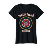 Motörhead Bomber Target T-Shirt, Women, Black, Large